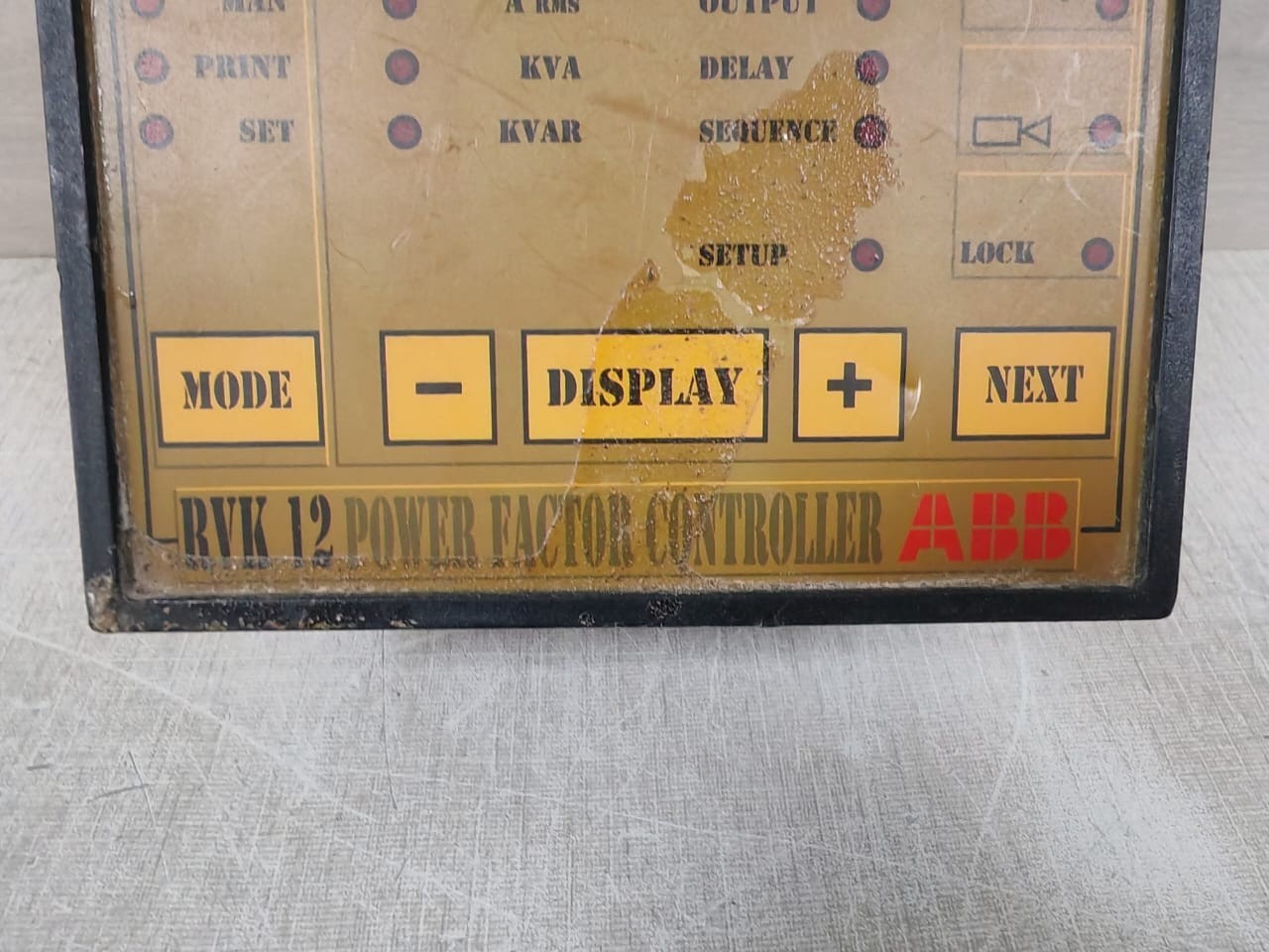 ABB RVK12 20.050.82224 ABB RVK 12 POWER FACTOR CONTROLLER RVK12 20.050.82224 2