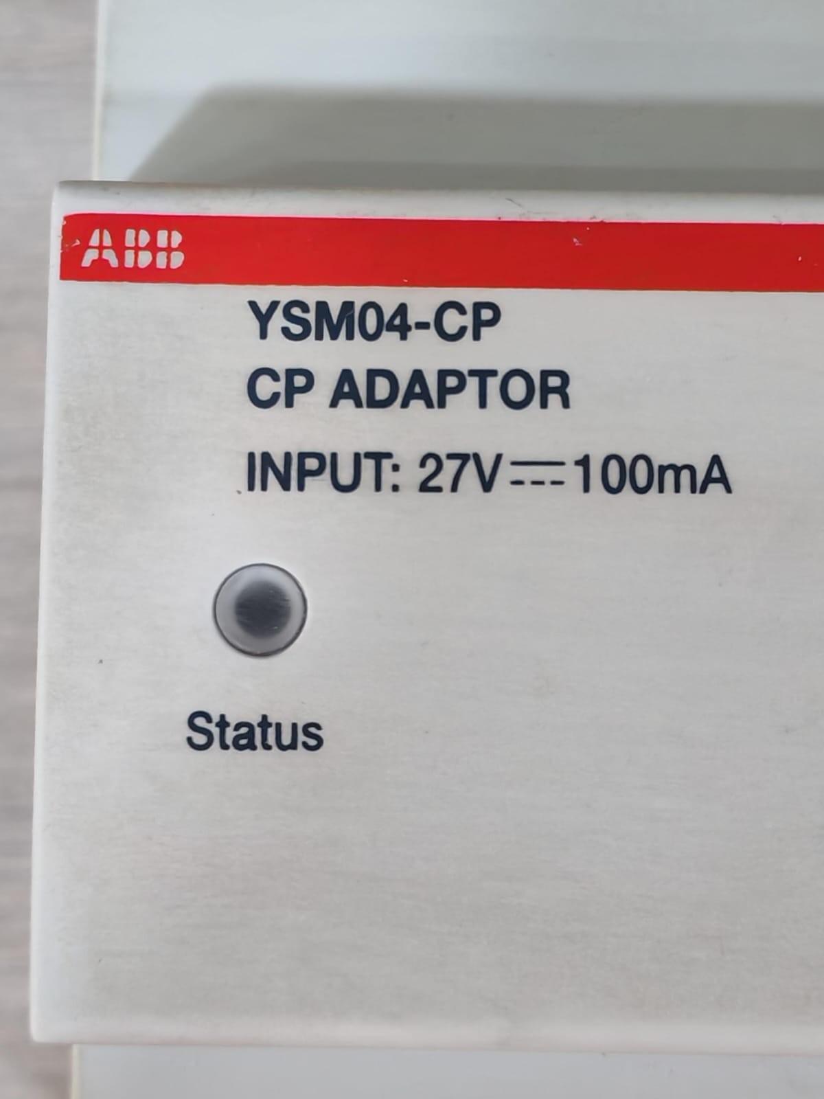 ABB YSM04-CP ABB YSM04-CP CP ADAPTOR 27V 100mA 2