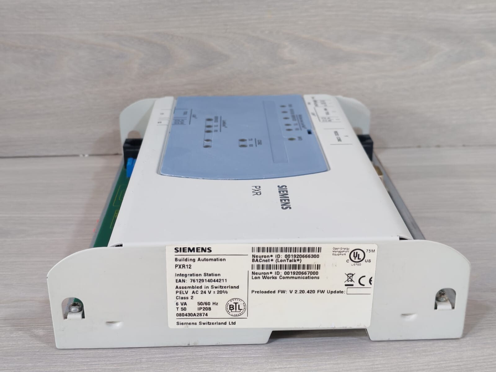Siemens PXR12 SIEMENS PXR12 SYSTEM CONTROLLER BUILDING AUTOMATION 24V 7