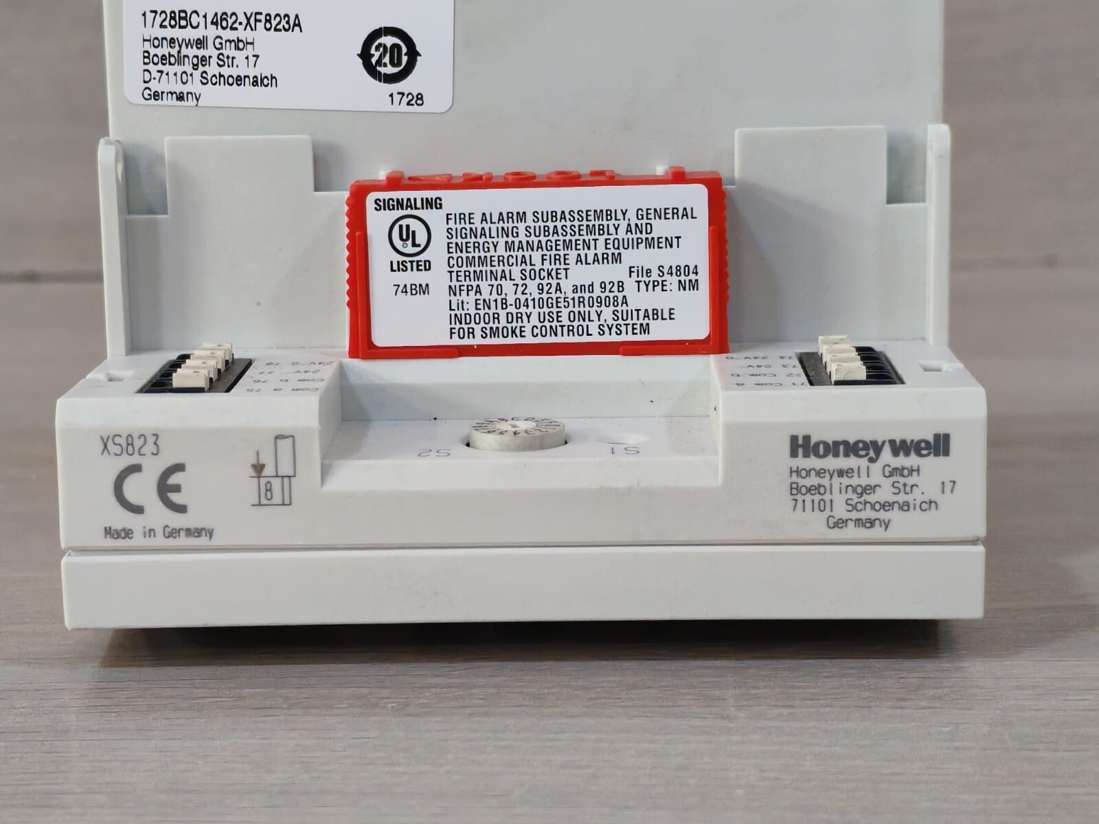 Honeywell XF823A Honeywell XF823A Binary Input Module with BASE XS823 3