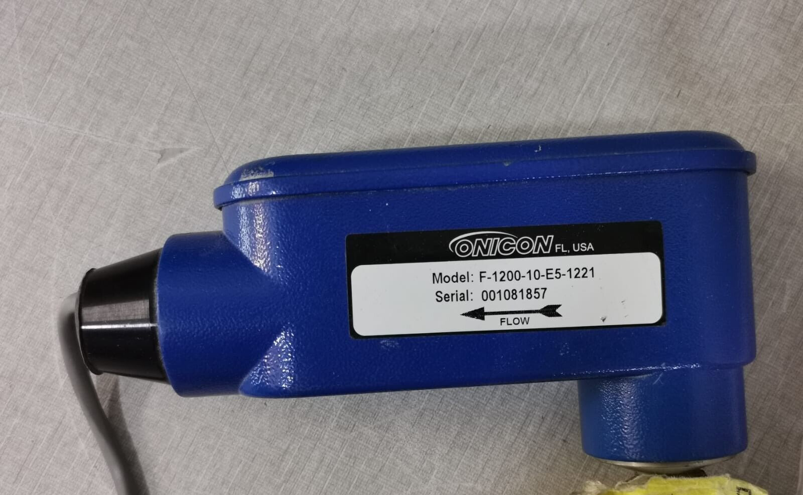 ONICON F-1200-10-E5-1221 ONICON F-1200 / F-1200-10-E5-1221 Flow & Energy Measurement Sr. NO: 001081857 2