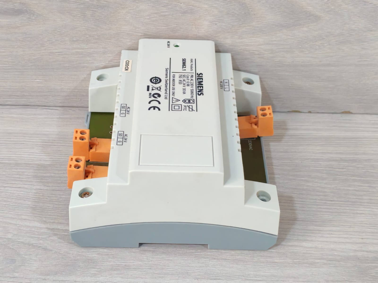 Siemens SEM62.1 SEM62.1 SIEMENS AC 230V 50/60Hz HVAC TRANSFORMER 5