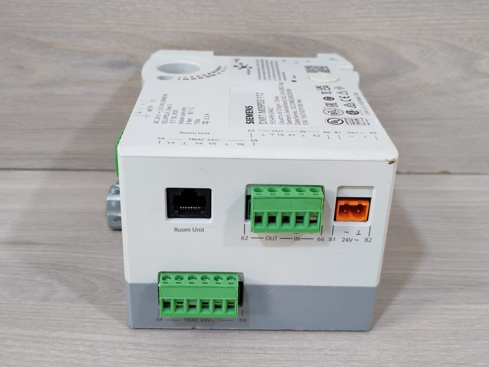 Siemens DXR1.M09PDZ-112 Siemens DXR1.M09PDZ-112 Room AS GDP Actuator 5