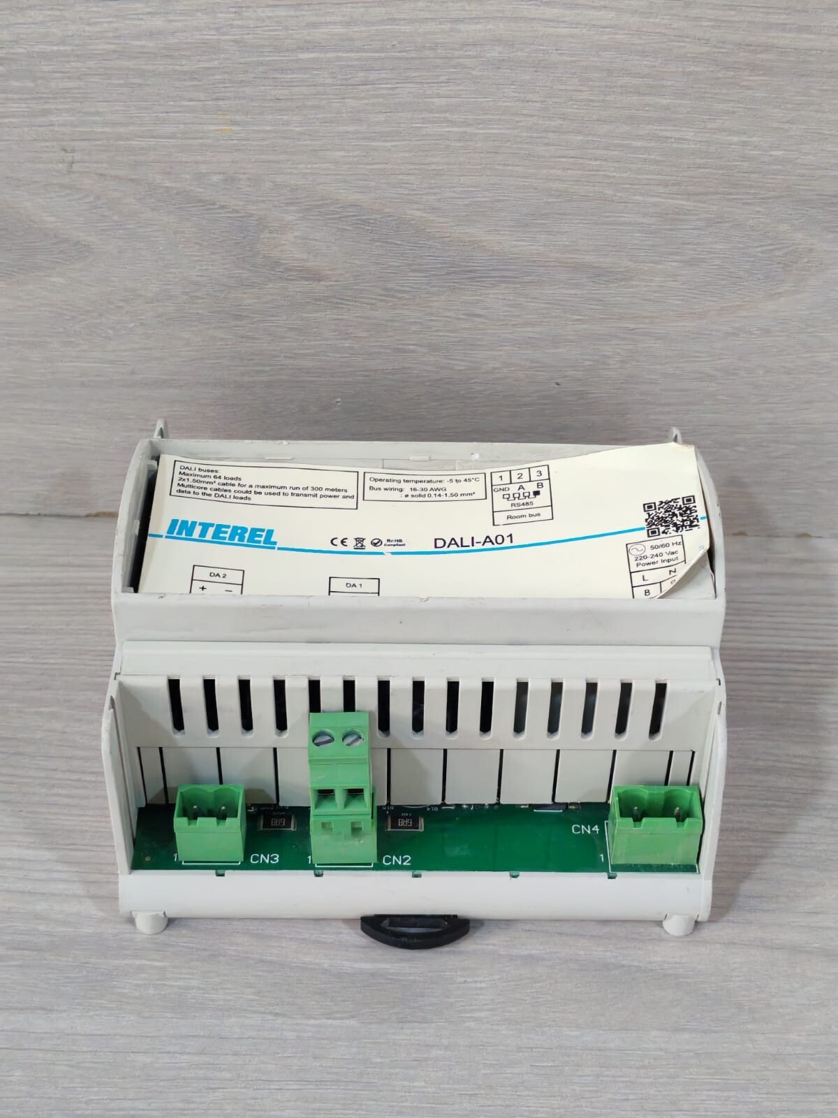 INTEREL DALI-A01 220-240VAC 50/60Hz CONTROL UNIT 5