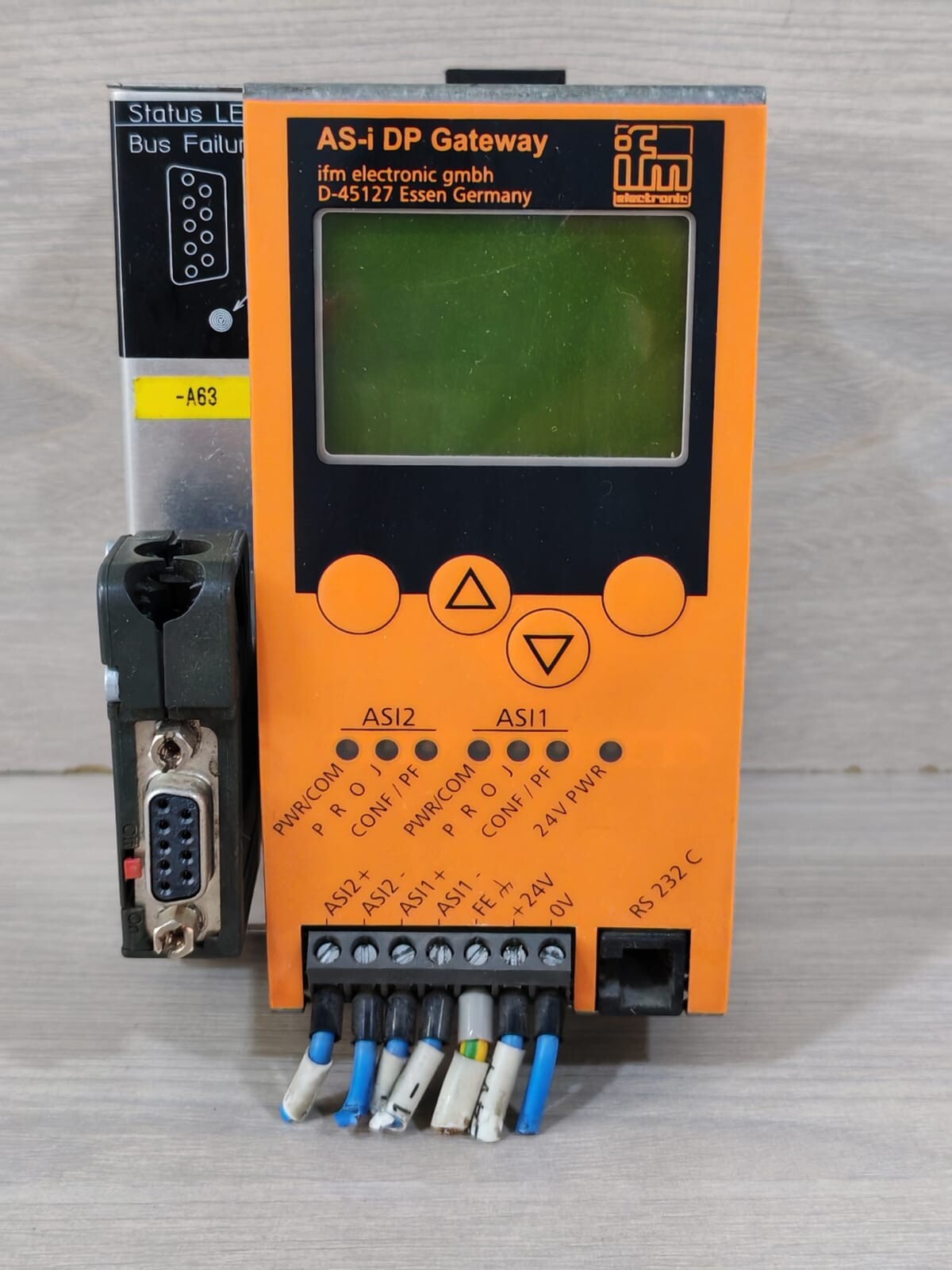 IFM AC1326 IFM AS-i DP GATEWAY PROFIBUS DP AC1326 2MSTR 1RS232C 1DP 2