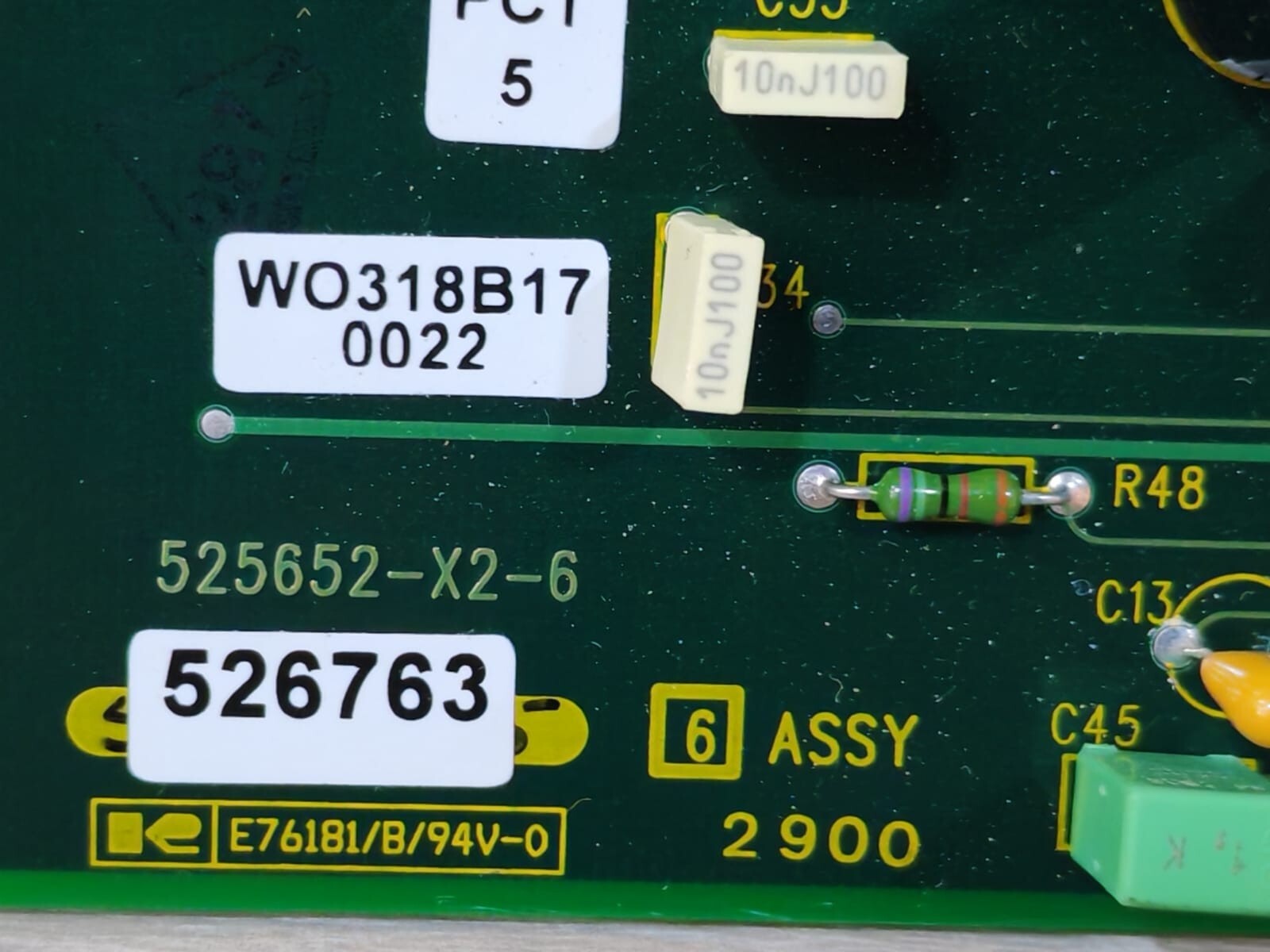 Unbranded 2900 525652-X2-6/525652-X1-6 ASSY 2900 525652-X2-6/525652-X1-6 MAIN PCB BOARD 2