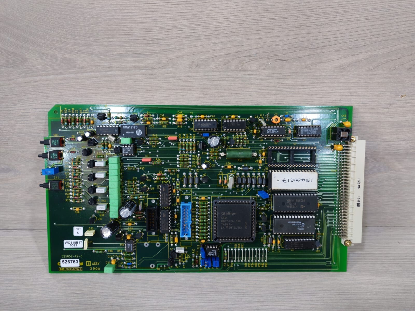 ASSY 2900 525652-X2-6/525652-X1-6 MAIN PCB BOARD- WITH BROKEN PART