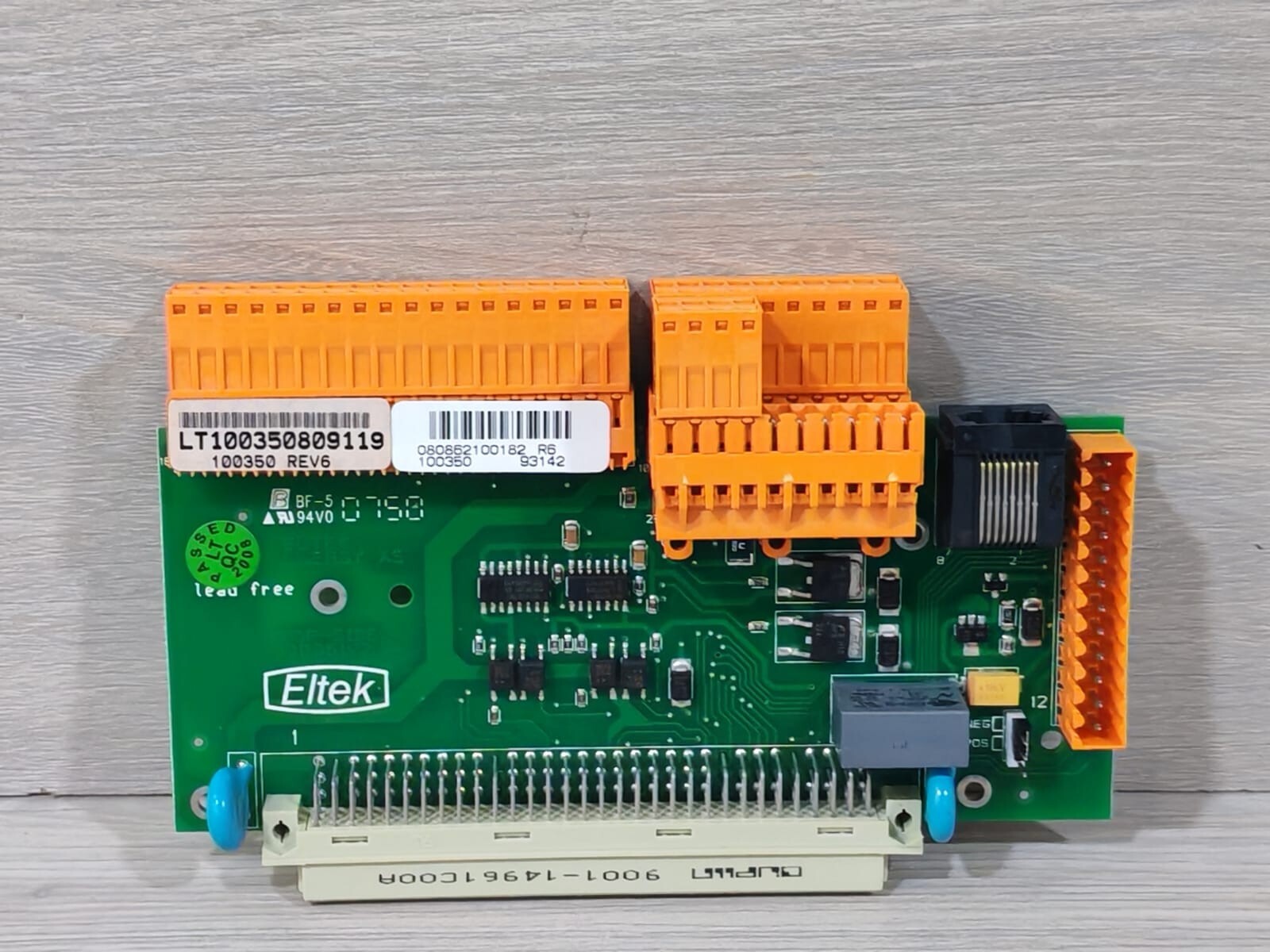 Eltek 100351v2 MCU Interface Card