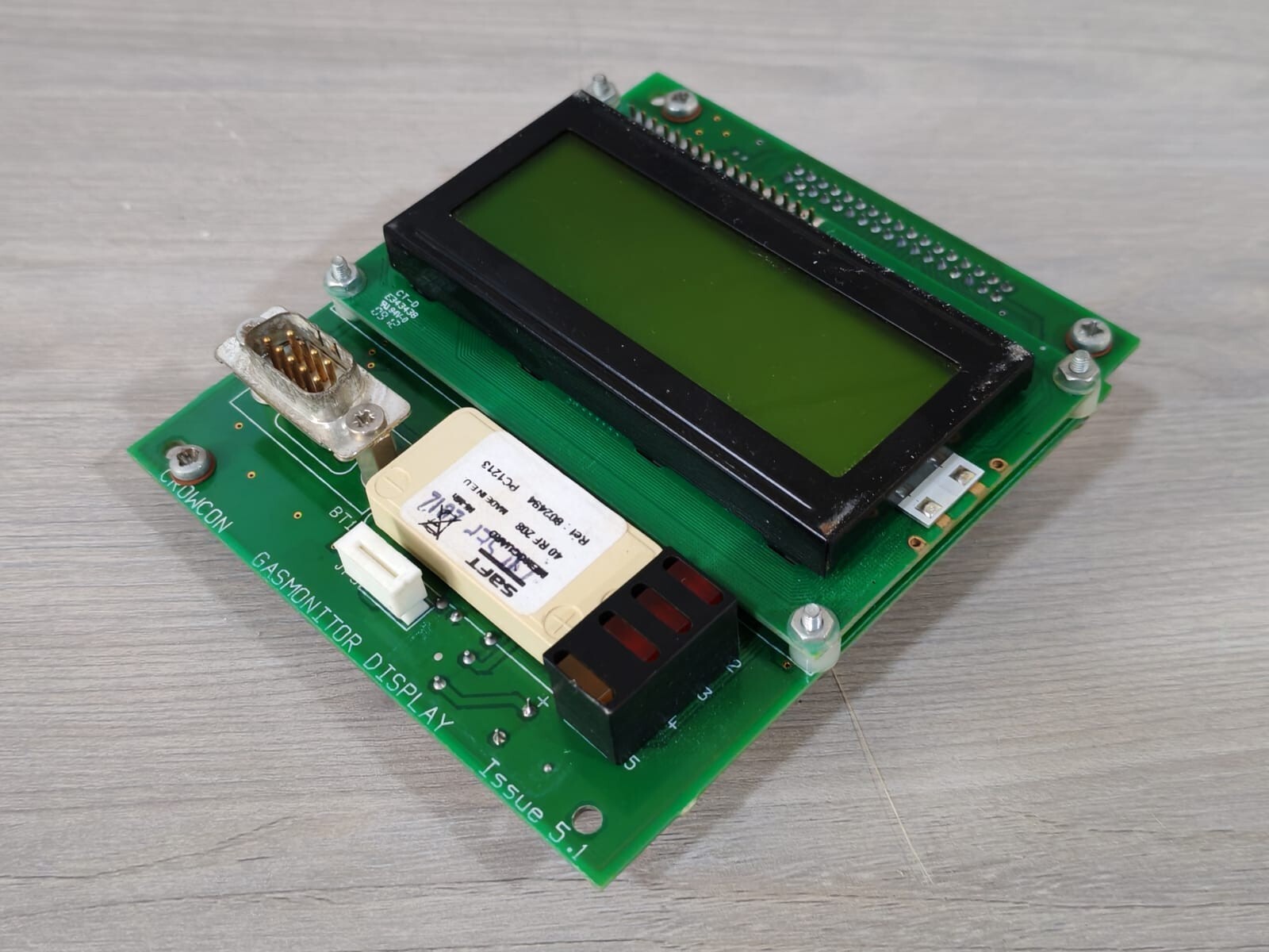 CROWCON GASMONITOR DISPLAY ISSUE 5.1 CROWCON GASMONITOR DISPLAY ISSUE 5.1 10