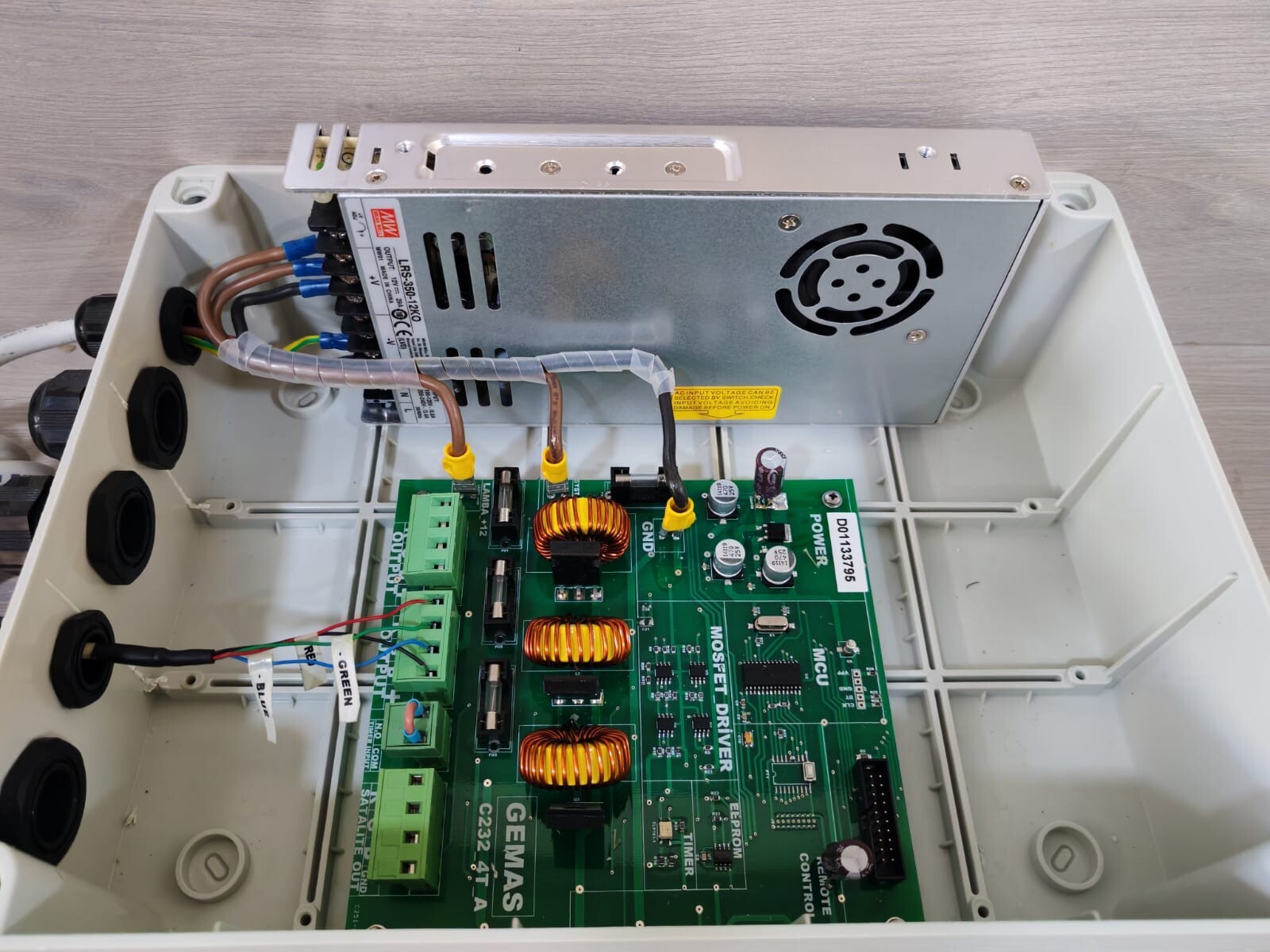 GEMAS UNKNOWN GEMAS RGB LED Light Control Unit with FOUR Terminals 10