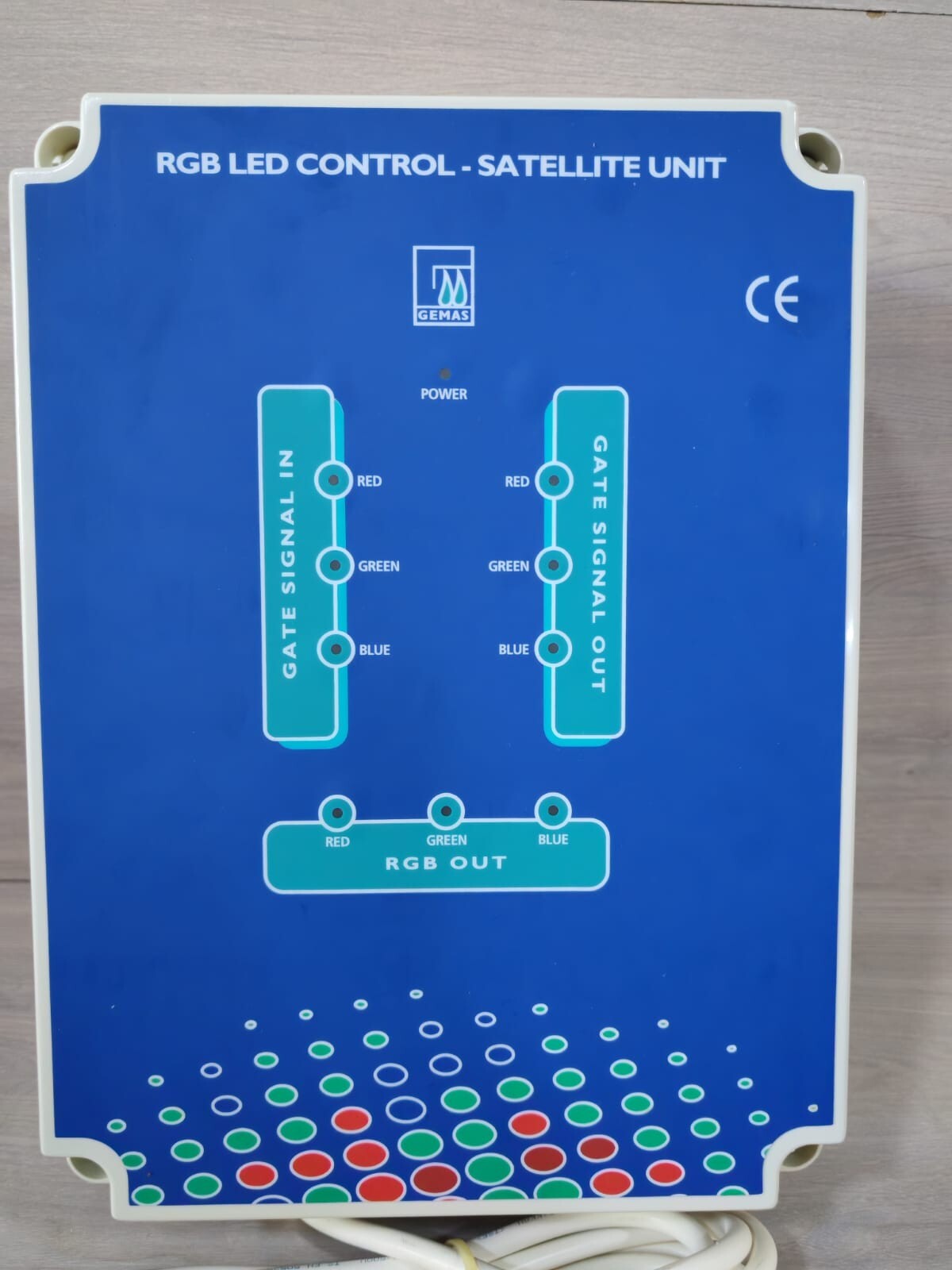 GEMAS RGB LED Control- Satellite Unit GEMAS RGB LED Control- Satellite Unit 2