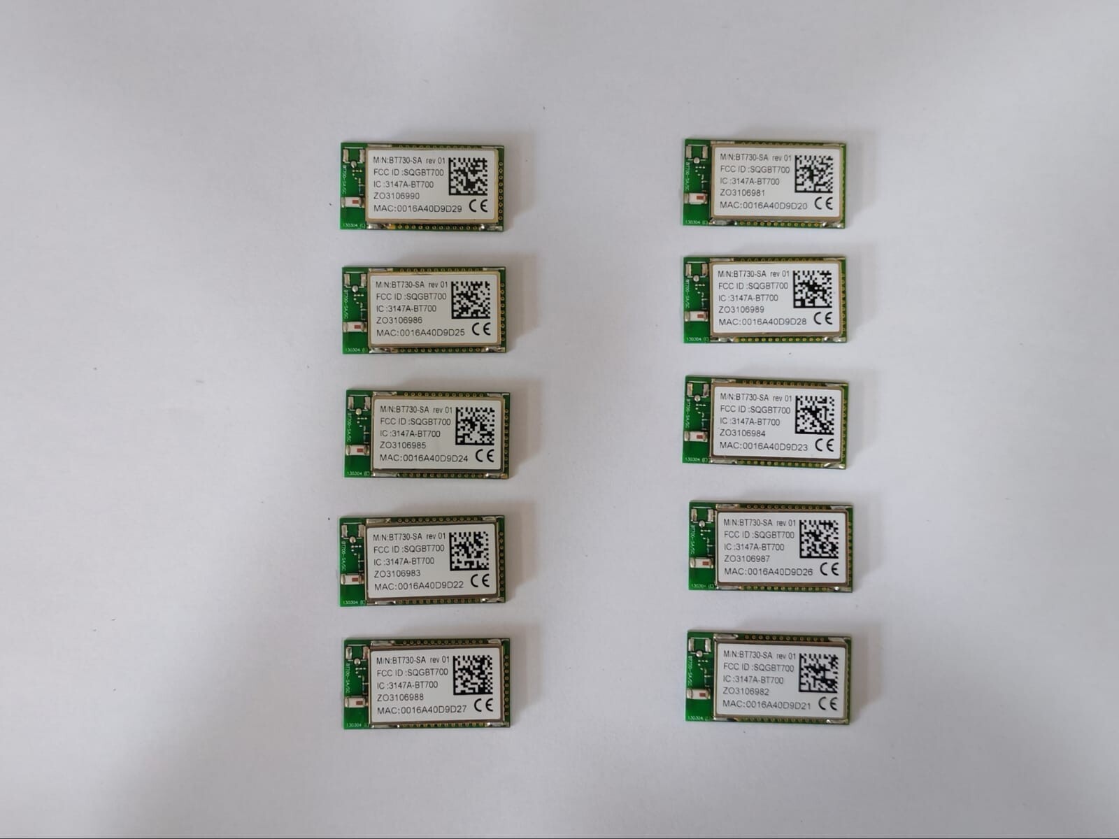 Intermec BT730-SA Intermec BT730-SA Bluetooth UART Module v2.0 6