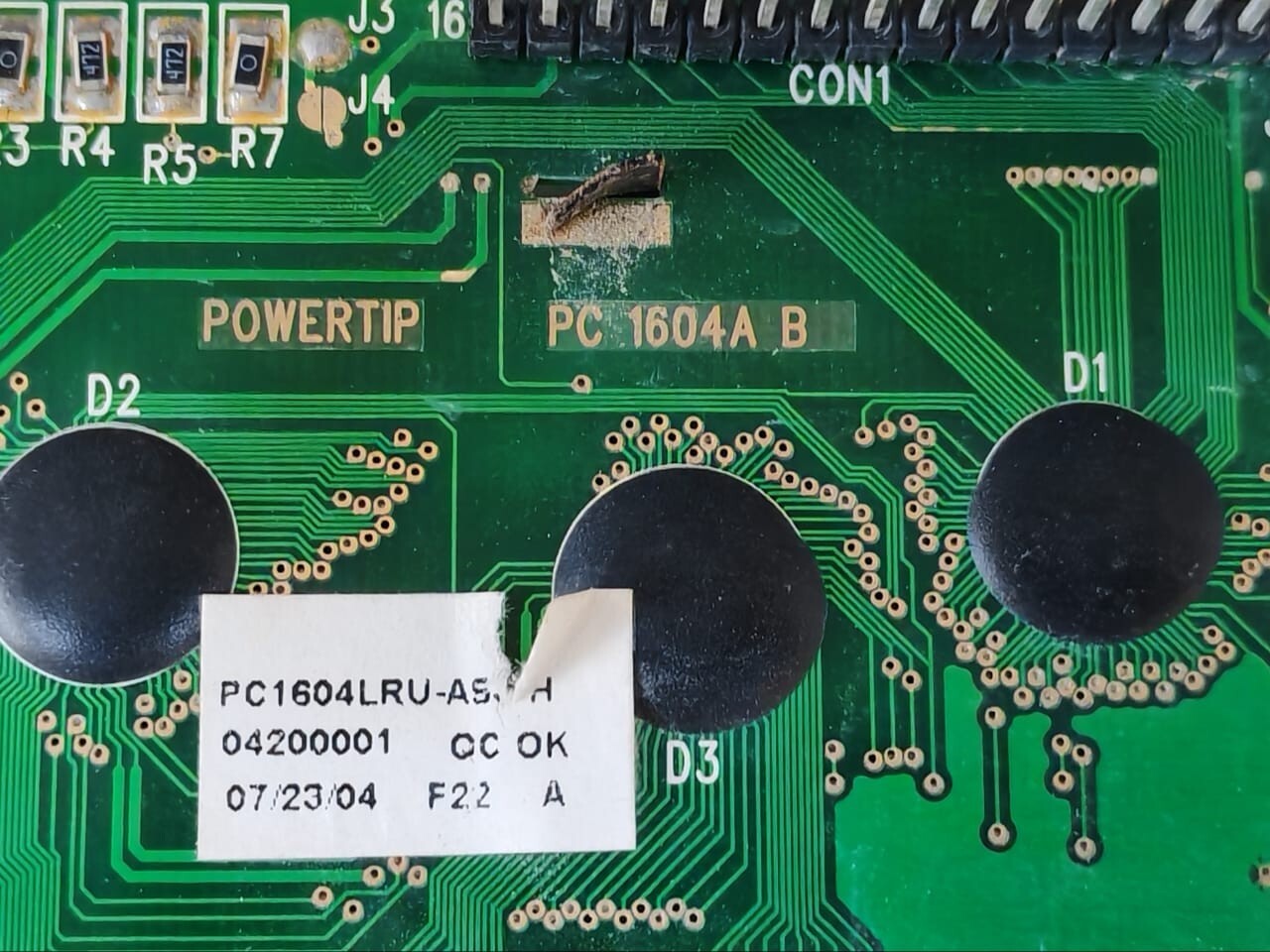 Siemens J31070-A5413-F006-C1-85 SIEMENS A5E00066789 KS07/J31070-A5413-F006-C1-85 BOARD W/ PC 1604A B LCD PANEL 3