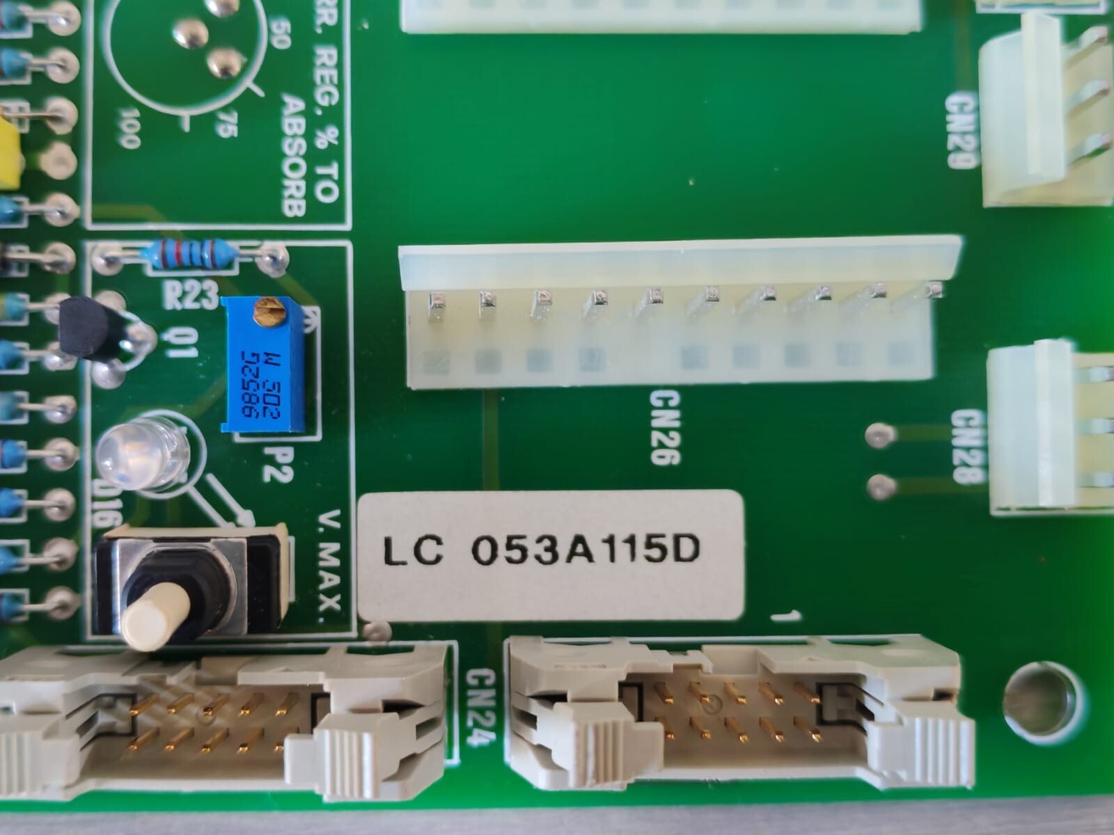 BORRI FS0228 BORRI FS0228 REV.0A /LC 053A115D IF & CONTROL LOOP PCB BOARD 3