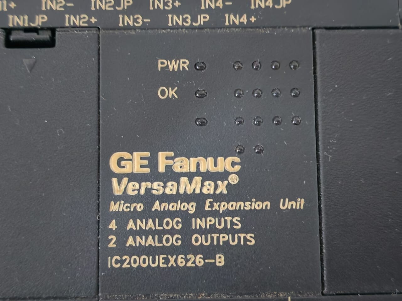 GE IC200UEX626-B GE FANUC IC200UEX626-B VERSAMAX MICRO ANALOG EXPANSION UNIT 2