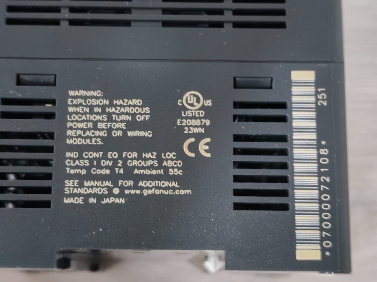 GE IC200UEX626-B GE FANUC IC200UEX626-B VERSAMAX MICRO ANALOG EXPANSION UNIT 4