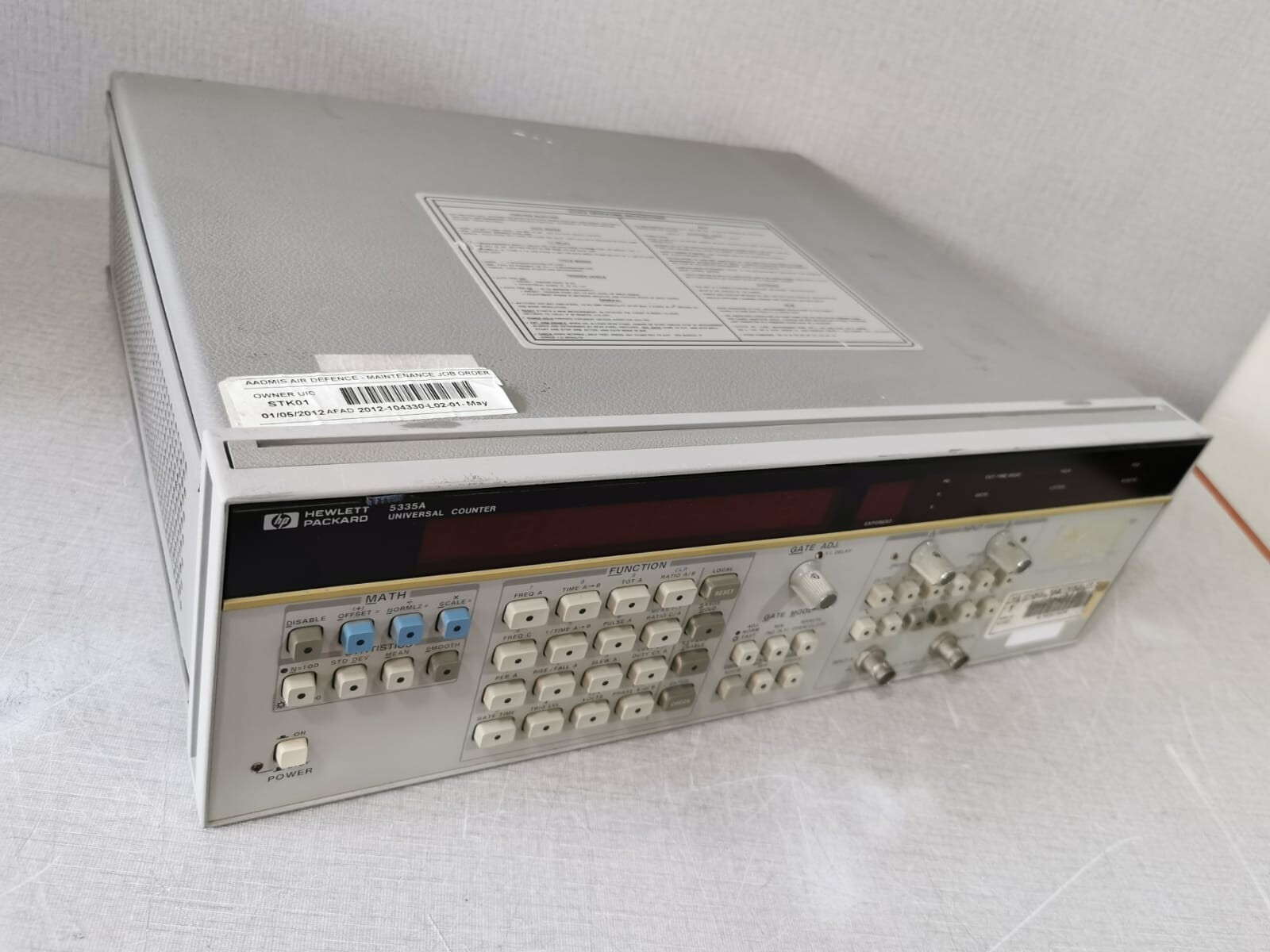 HP PACKARD5335A HP Hewlett Packard 5335A Universal Counter 10