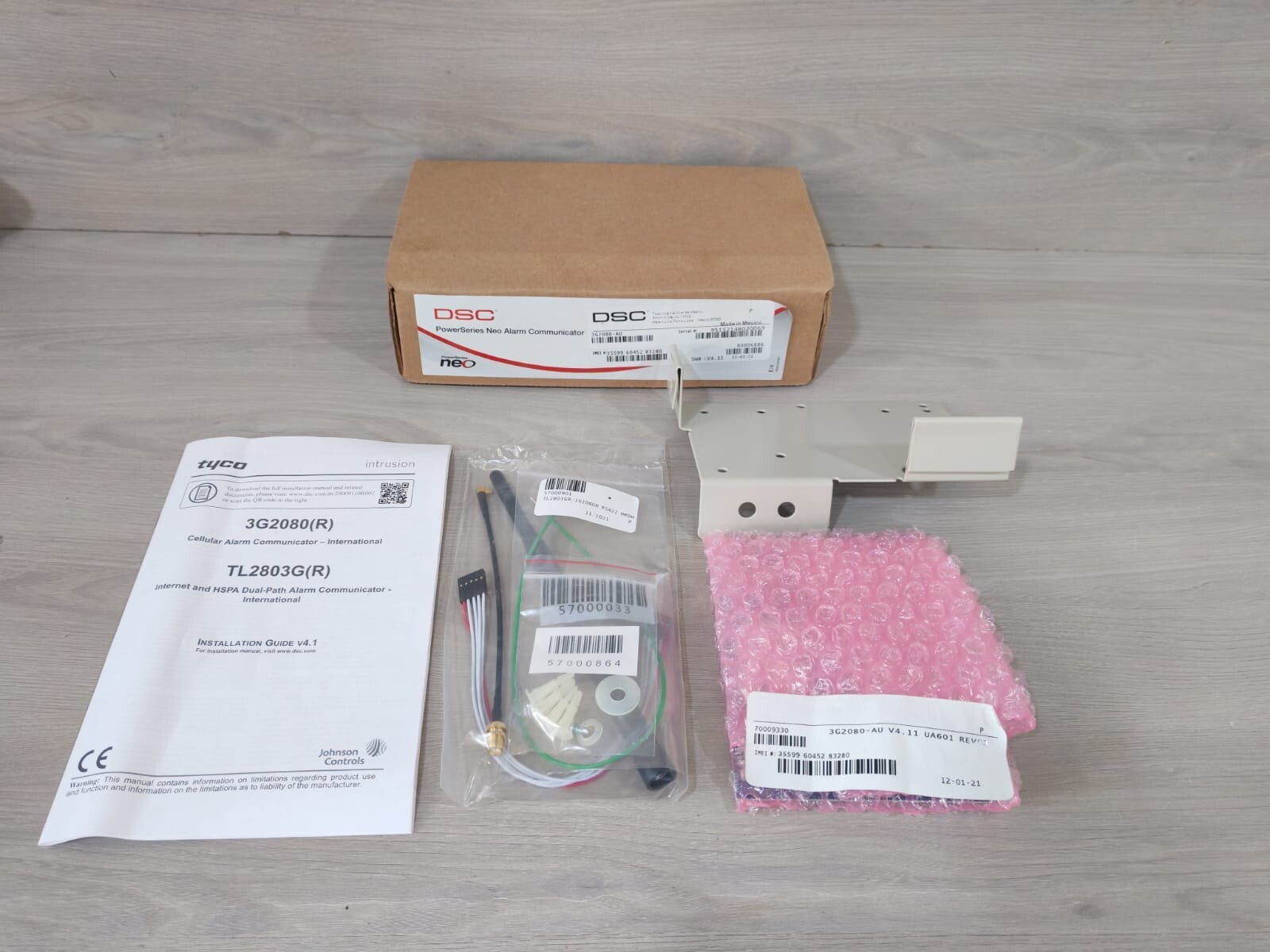 DSC 3G2080-AU DSC 3G2080-AU POWER SERIES NEO ALARM COMMUNICATOR 2