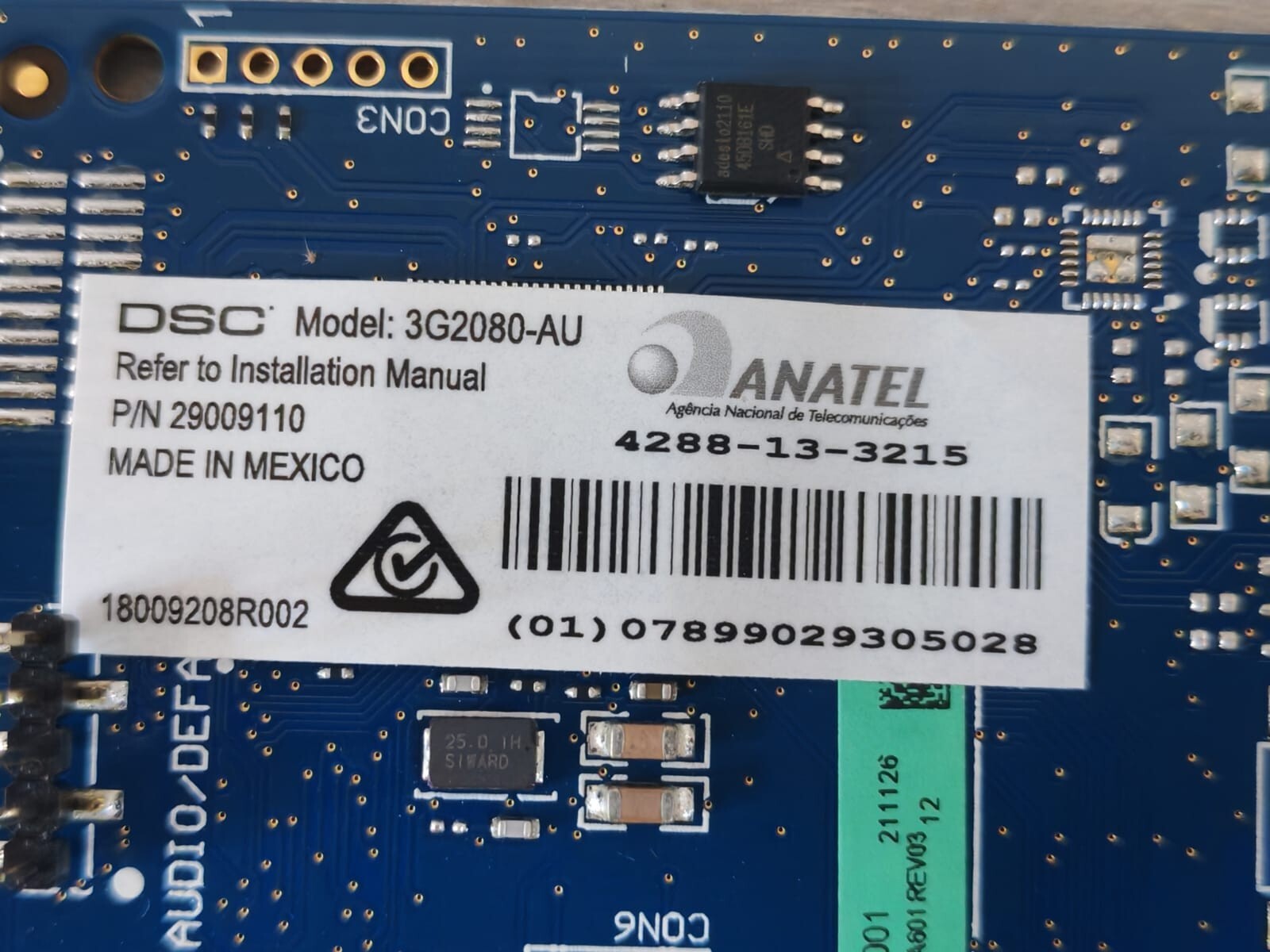 DSC 3G2080-AU DSC 3G2080-AU POWER SERIES NEO ALARM COMMUNICATOR 6