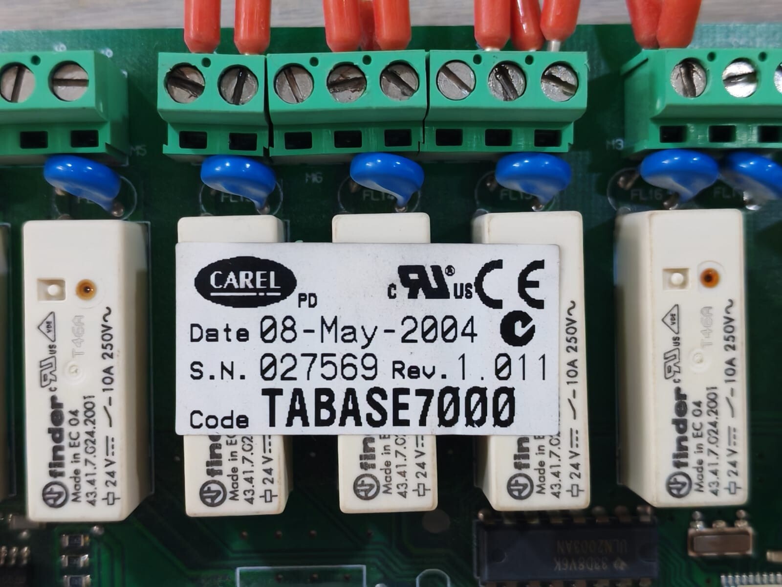 Carel TABASE7000 CAREL TABASE7000 REV.1011 PCB BOARD 2