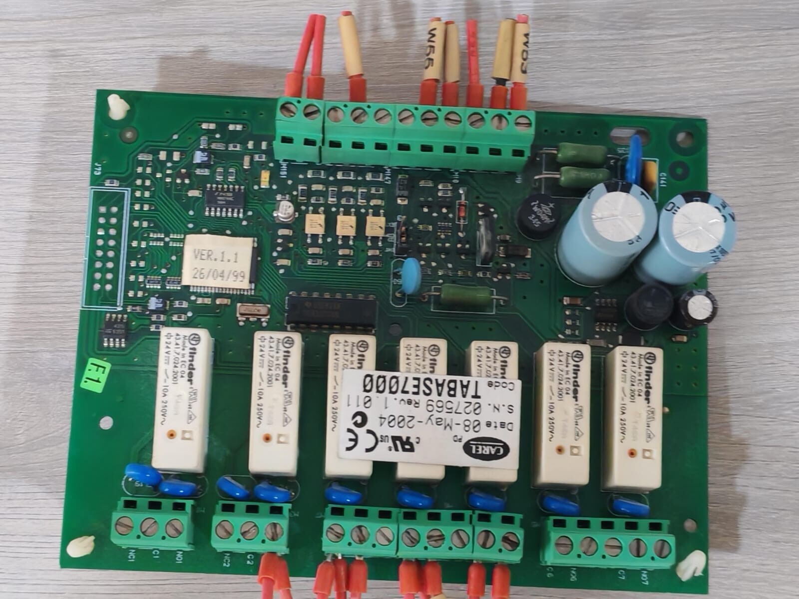 Carel TABASE7000 CAREL TABASE7000 REV.1011 PCB BOARD 5