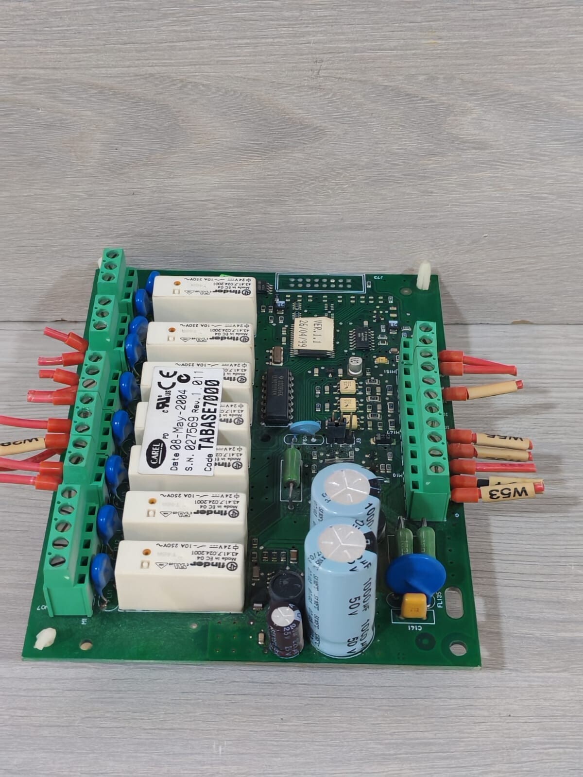 Carel TABASE7000 CAREL TABASE7000 REV.1011 PCB BOARD 7