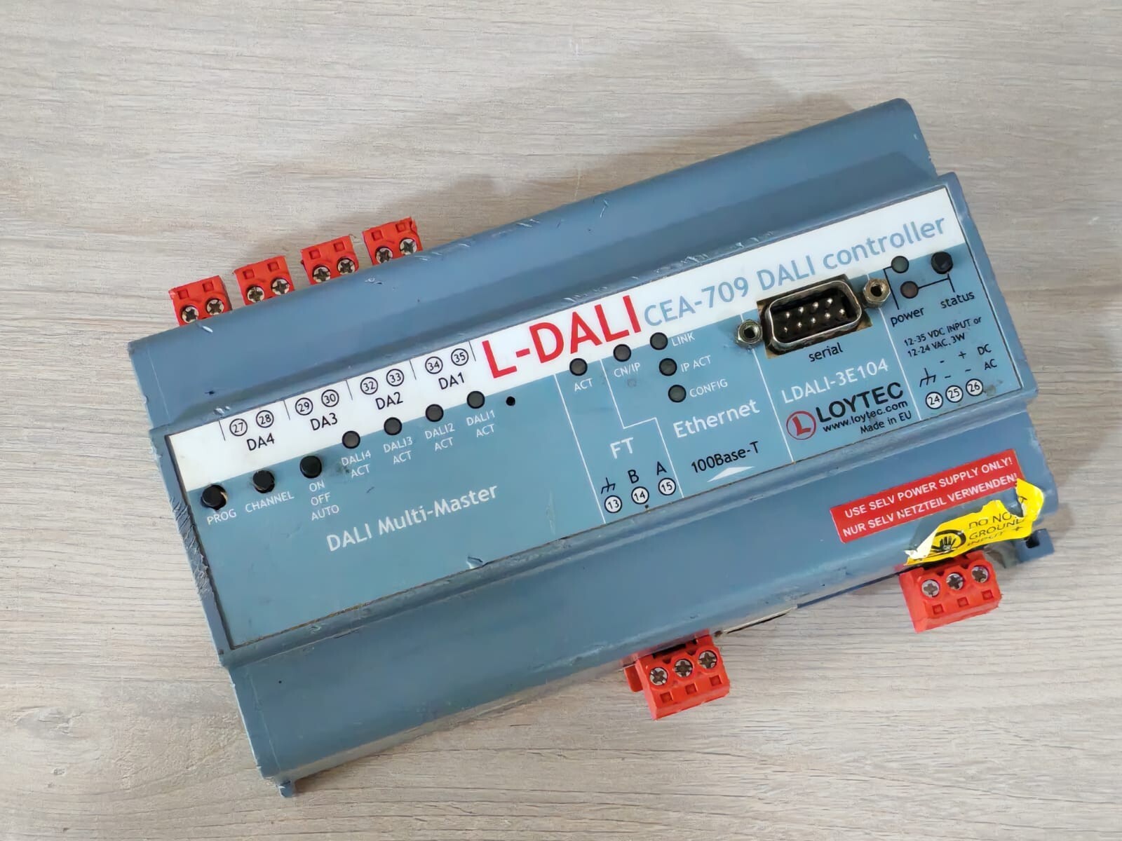 LOYTEC L-DALI CEA-709/ LDALI-3E104 LOYTEC L-DALI CEA-709/ LDALI-3E104 DALI MULTI- MASTER 3