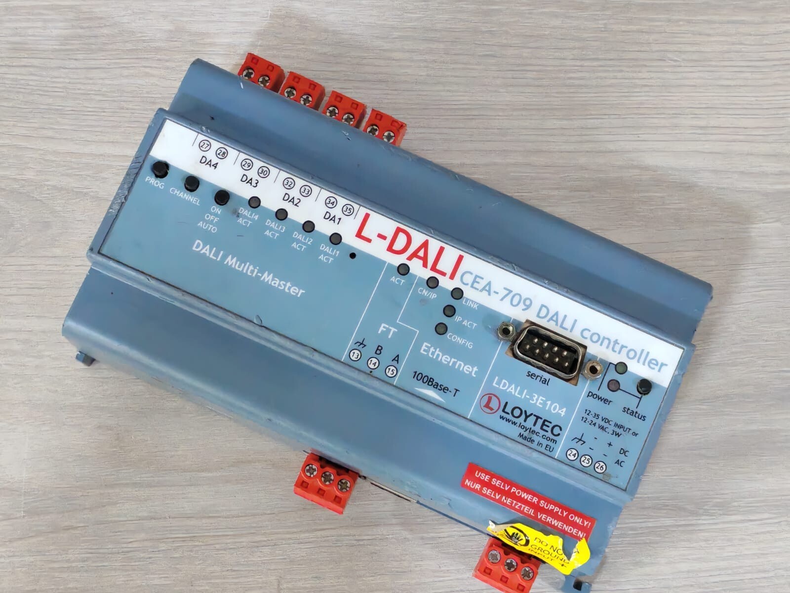 LOYTEC L-DALI CEA-709/ LDALI-3E104 LOYTEC L-DALI CEA-709/ LDALI-3E104 DALI MULTI- MASTER 4