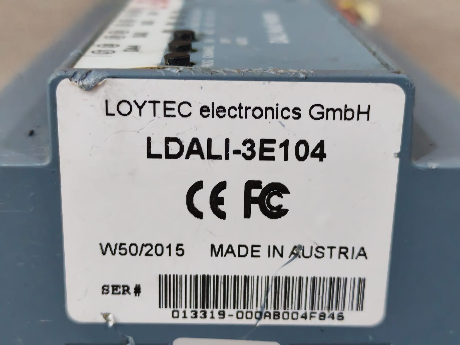 LOYTEC L-DALI CEA-709/ LDALI-3E104 LOYTEC L-DALI CEA-709/ LDALI-3E104 DALI MULTI- MASTER 5