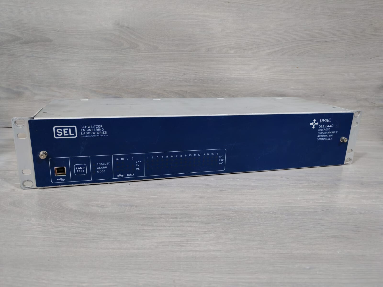SEL 24402H12A1A11840 SEL-2440 DPAC DISCRETE PROGRAMMABLE AUTOMATION CONTROLLER 4