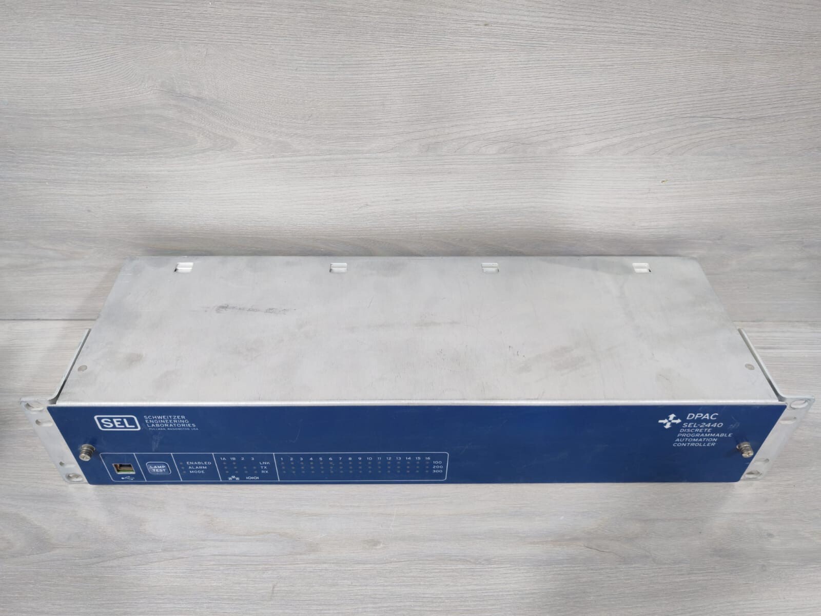 SEL 24402H12A1A11840 SEL-2440 DPAC DISCRETE PROGRAMMABLE AUTOMATION CONTROLLER 7