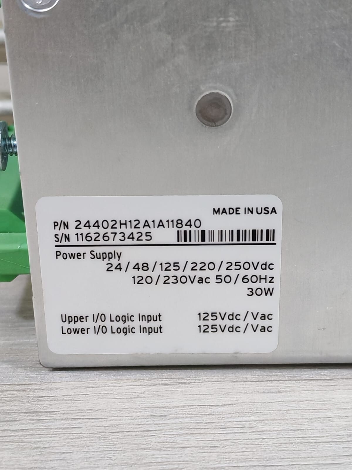 SEL 24402H12A1A11840 SEL-2440 DPAC DISCRETE PROGRAMMABLE AUTOMATION CONTROLLER 10