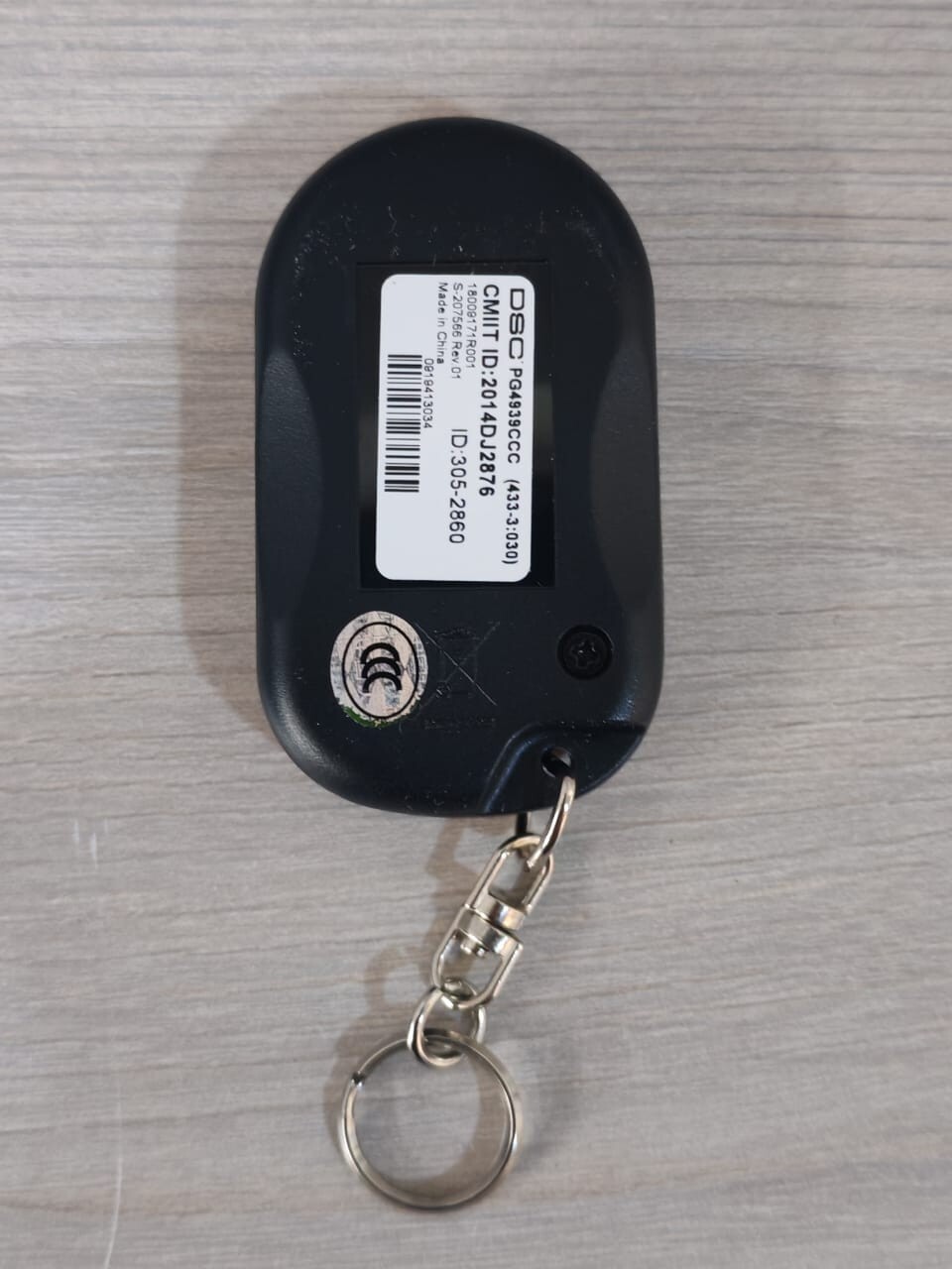 DSC 88030388 DSC PG4939CCC WIRELESS 4-BUTTON KEY 88030388 5