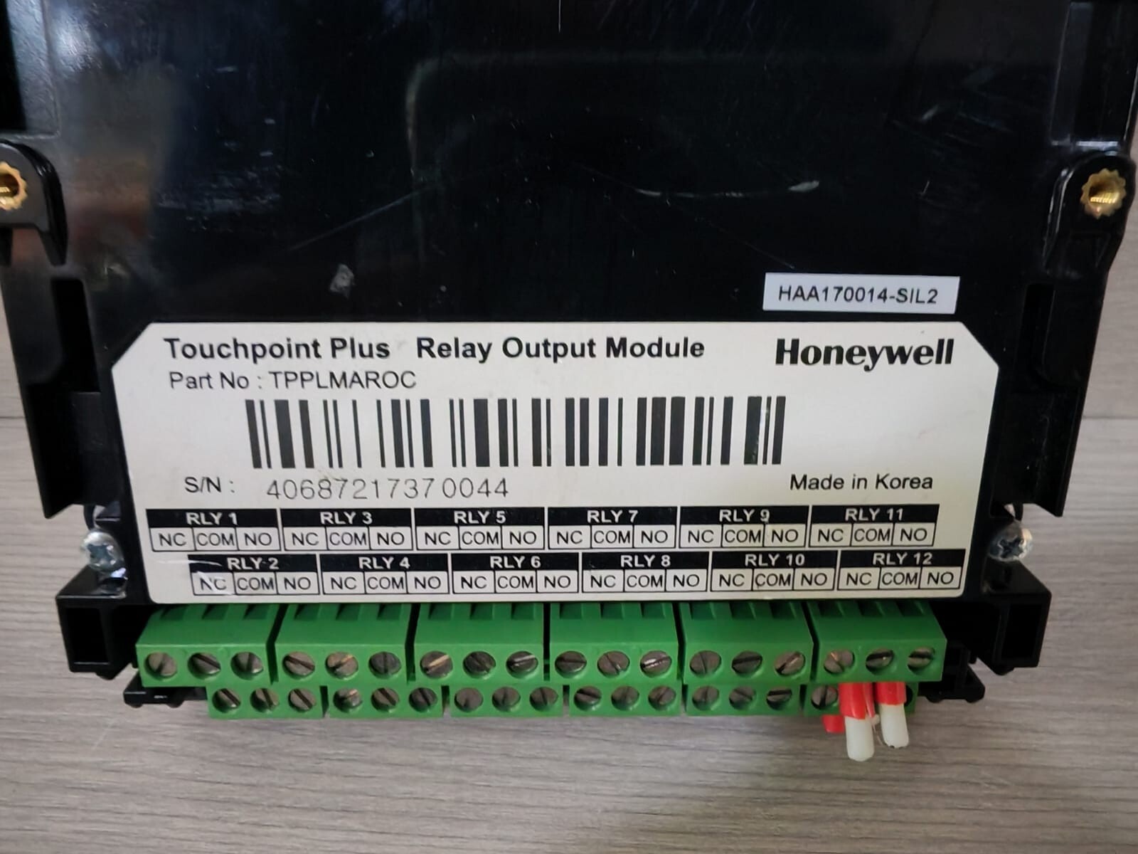 Honeywell TPPLMAROC HONEYWELL TPPLMAROC TOUCHPOINT PLUS RELAY OUTPUT MODULE 2