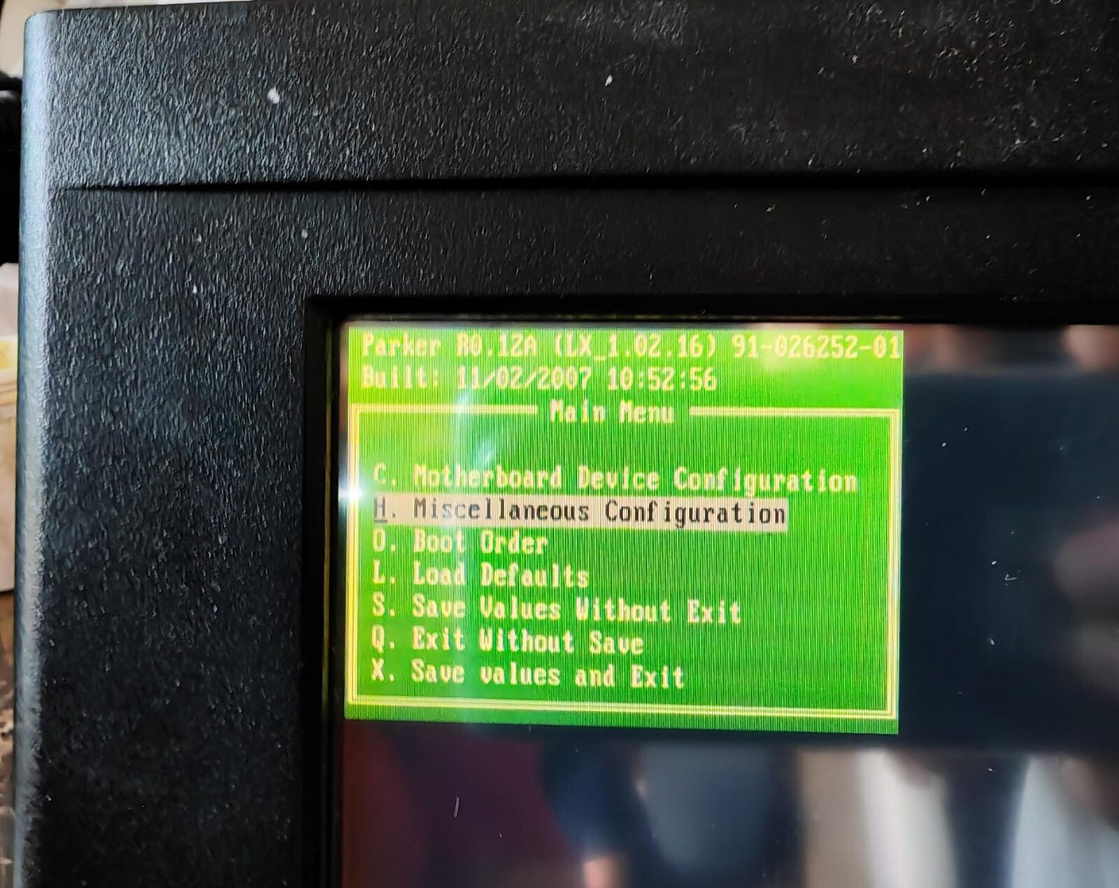 Parker XPR06VT-2P1 PARKER CTC XPR06VT-2P1 TOUCH SCREEN PANEL 12/24VDC 2