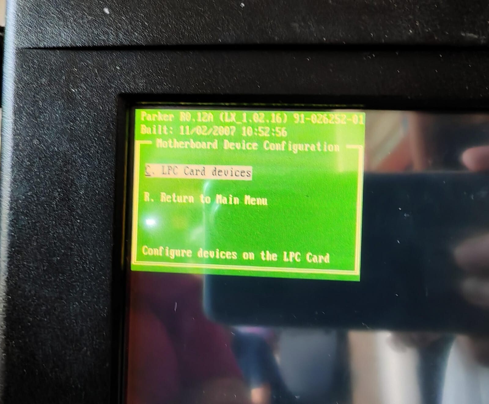 Parker XPR06VT-2P1 PARKER CTC XPR06VT-2P1 TOUCH SCREEN PANEL 12/24VDC 4