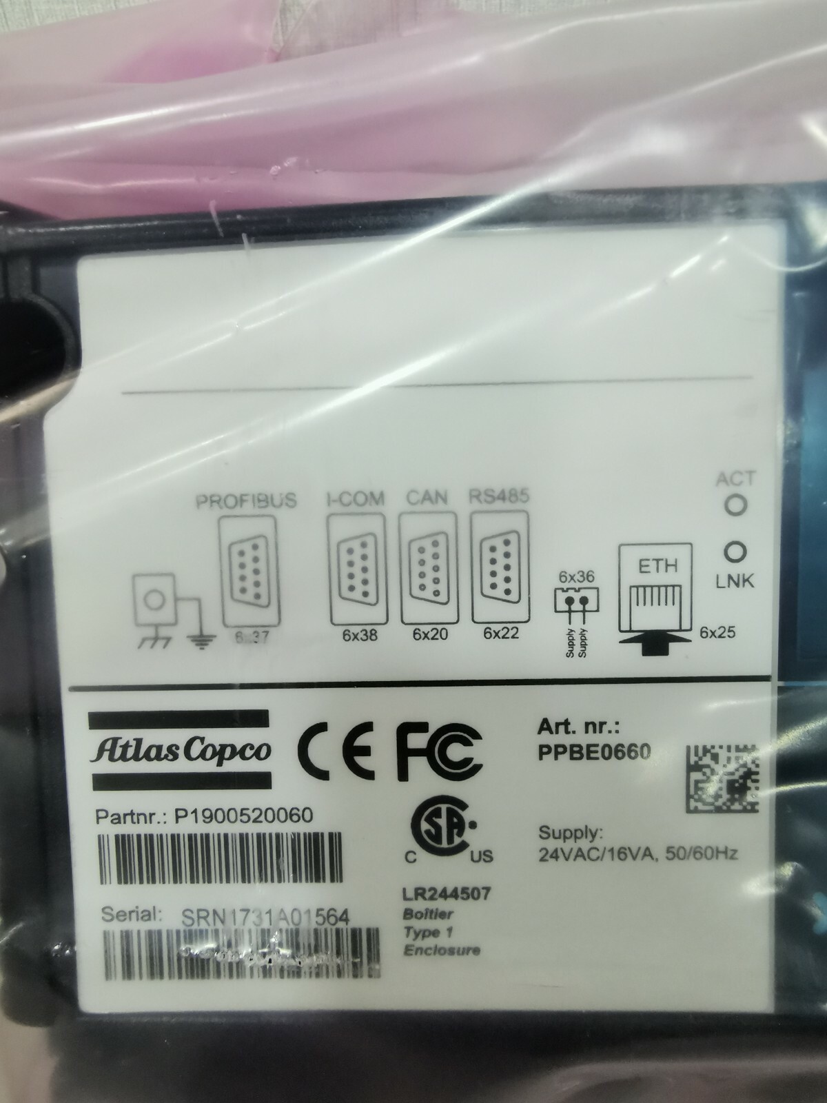 Atlas Copco 2230 0068 00 ATLAS COPCO P1900520060 KIT MK5 GATEWAY PPBE0660 2230006800 3
