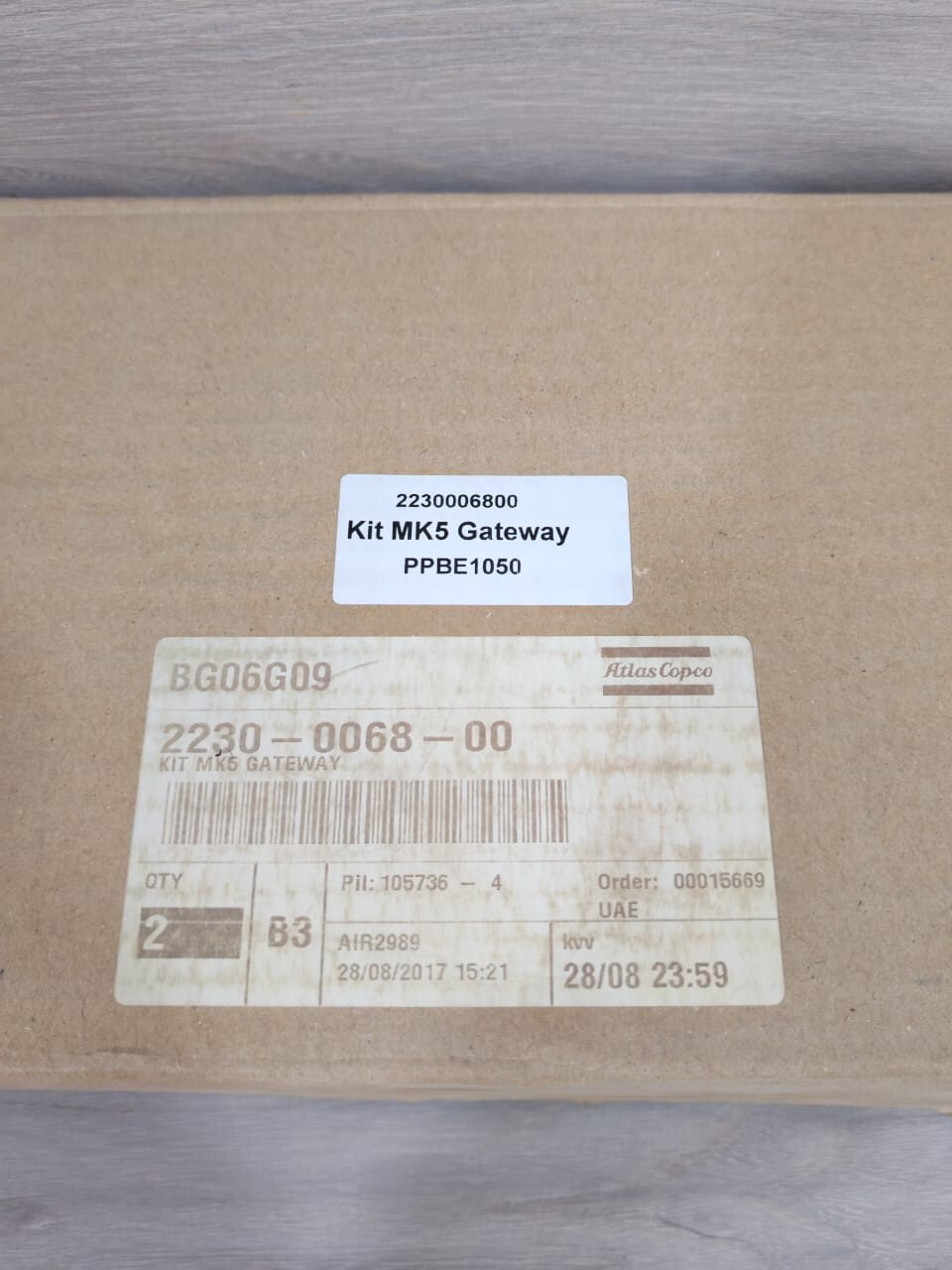 Atlas Copco 2230 0068 00 ATLAS COPCO P1900520060 KIT MK5 GATEWAY PPBE0660 2230006800 6