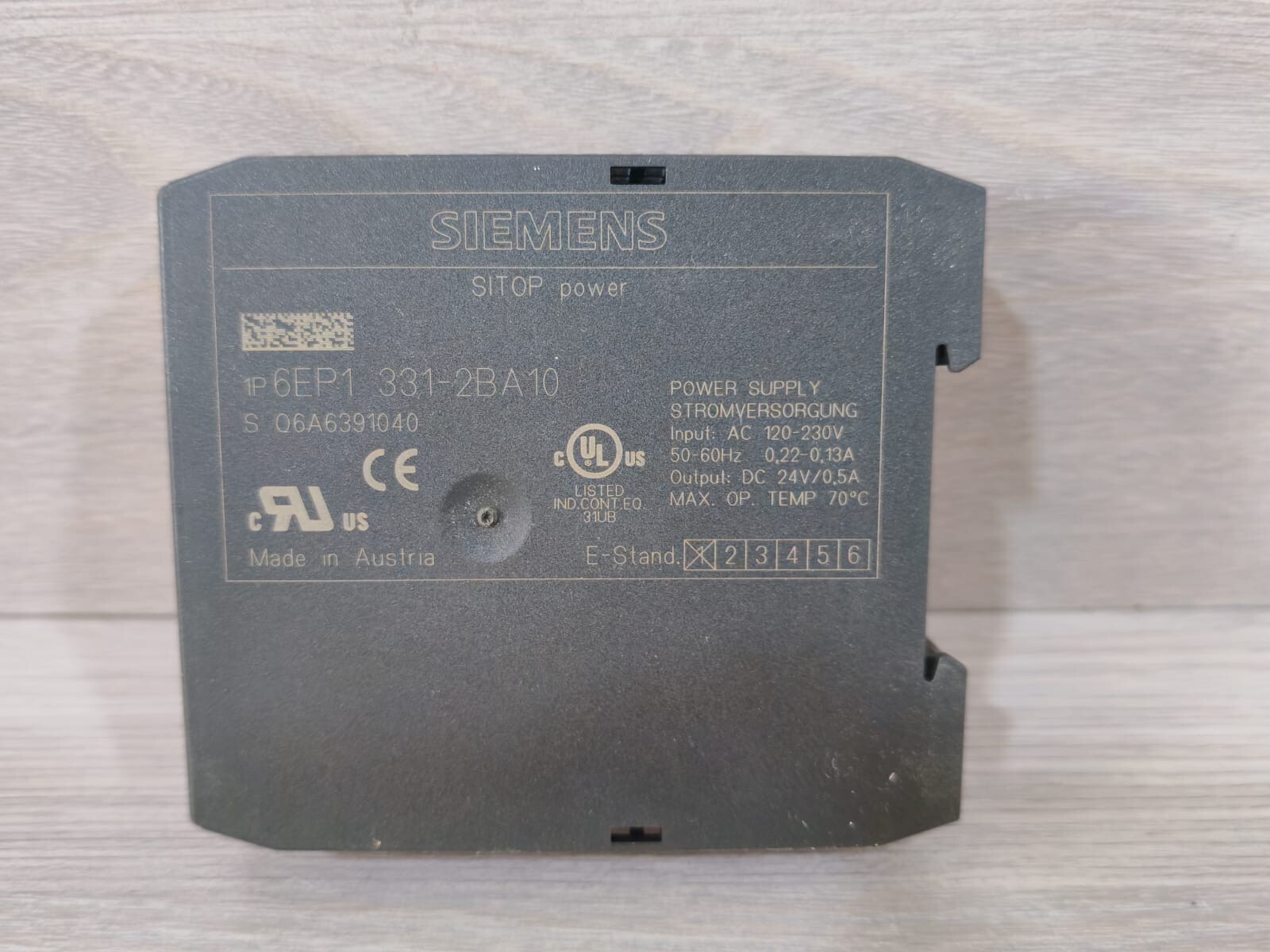 Siemens 6EP1331-2BA10 SIEMENS 6EP1331-2BA10 SITOP POWER SUPPLY 5