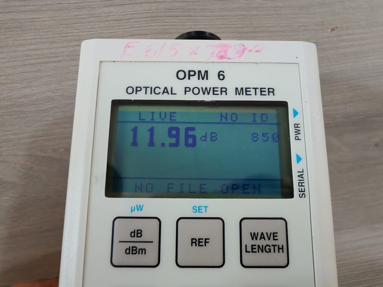 Noyes NOYES Noyes OPM6 Optical Power Meter + OLS6 Optical Light Source 6