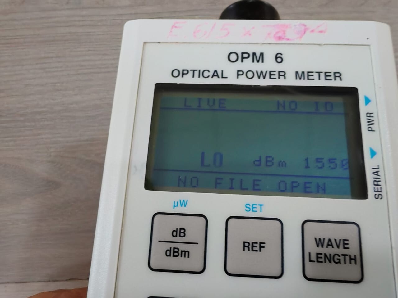 Noyes NOYES Noyes OPM6 Optical Power Meter + OLS6 Optical Light Source 7
