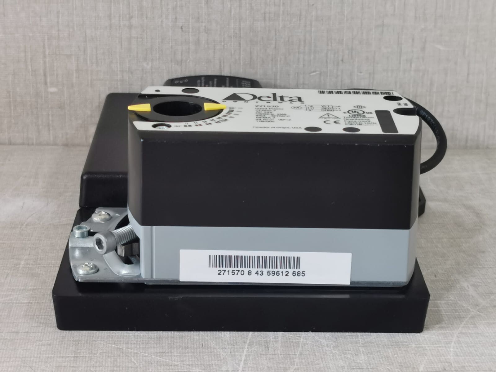 DELTA CONTROLS EZV-440 DELTA CONTROLS EZV-440-AMP ENTELIZONE PROGRAMMABLE VAV CONTROLLER 8