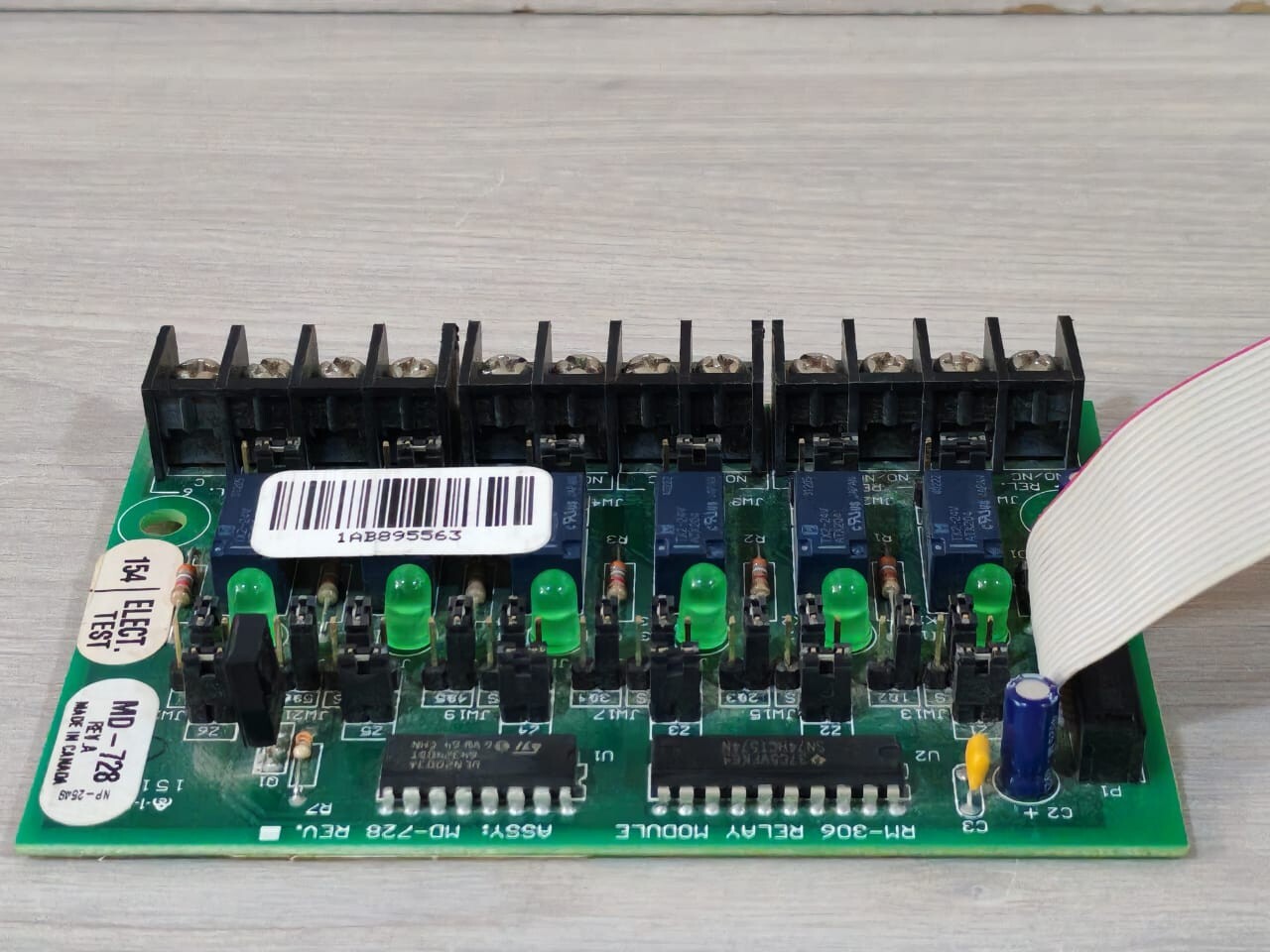 Siemens RM-306 SIEMENS TRM-306 /RM 306 RELAY MODULE MD-728 4