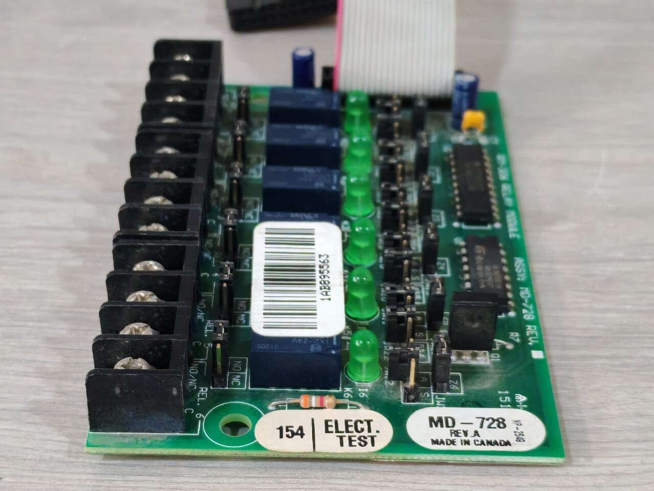 Siemens RM-306 SIEMENS TRM-306 /RM 306 RELAY MODULE MD-728 6