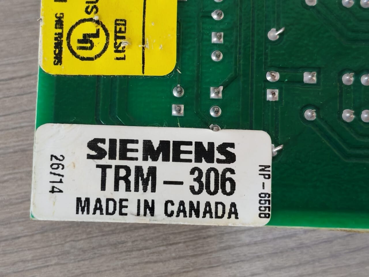 Siemens RM-306 SIEMENS TRM-306 /RM 306 RELAY MODULE MD-728 8