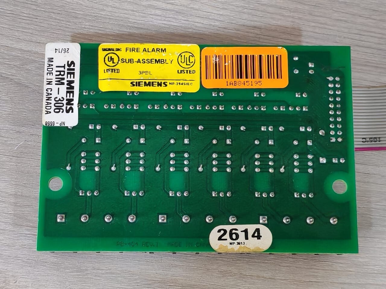 Siemens RM-306 SIEMENS TRM-306 /RM 306 RELAY MODULE MD-728 10
