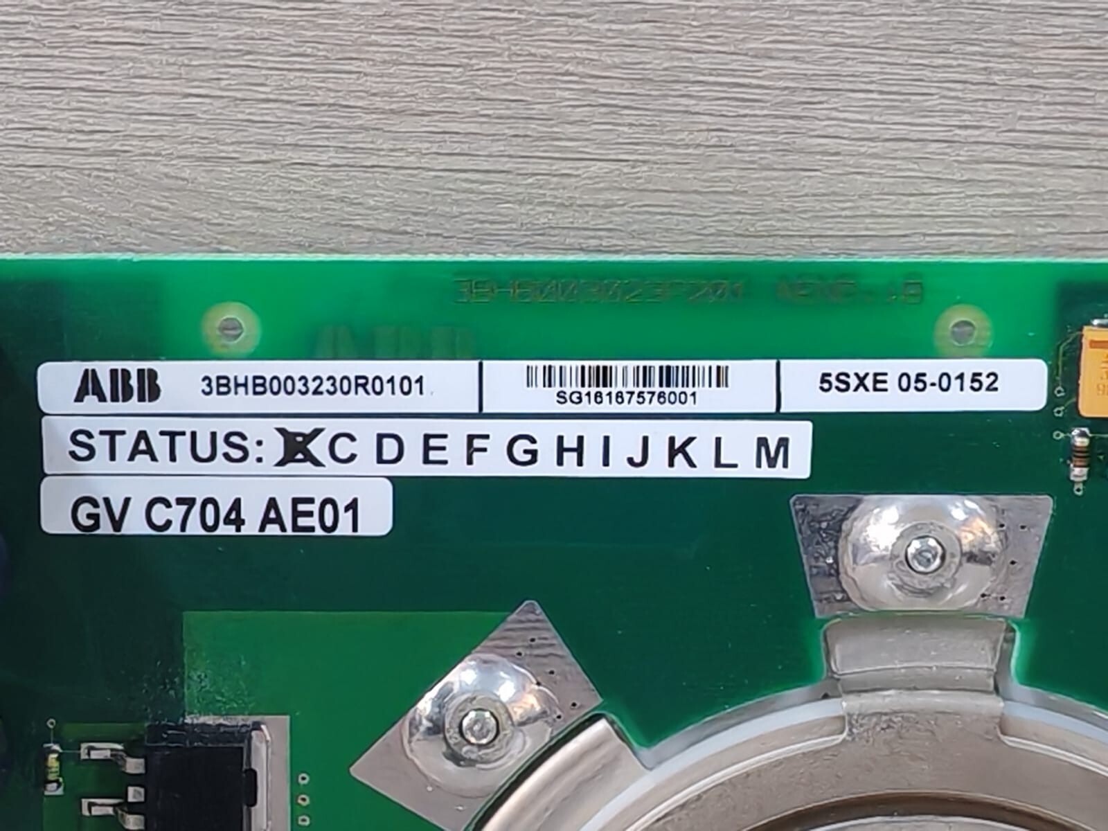 ABB 5SXE 05-0152 ABB 3BHB003230R0101 IGCT MODULE 5SXE 05-0152 3
