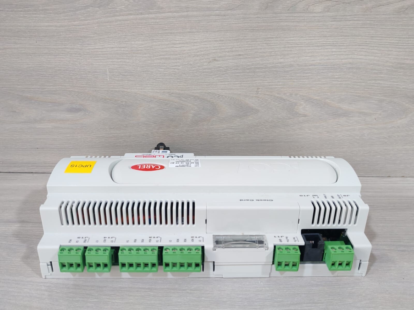 Carel PCO1000CS0 CAREL PCO1000CS0 REV 1.013 WITH PCO WEB PCO1000WB0 CARD 7