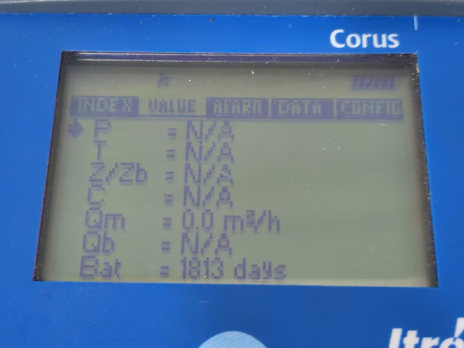 Corus Corus PTZ Itron Corus PTZ Itron ELECTRONIc GAS VOLUME CONVERTER 0.9-10 bars 2