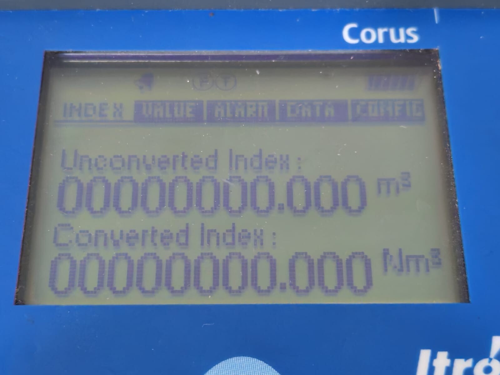 Corus Corus PTZ Itron Corus PTZ Itron ELECTRONIc GAS VOLUME CONVERTER 0.9-10 bars 4